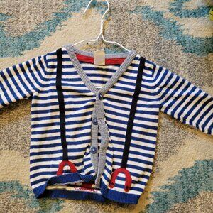 H&M suspender sweater